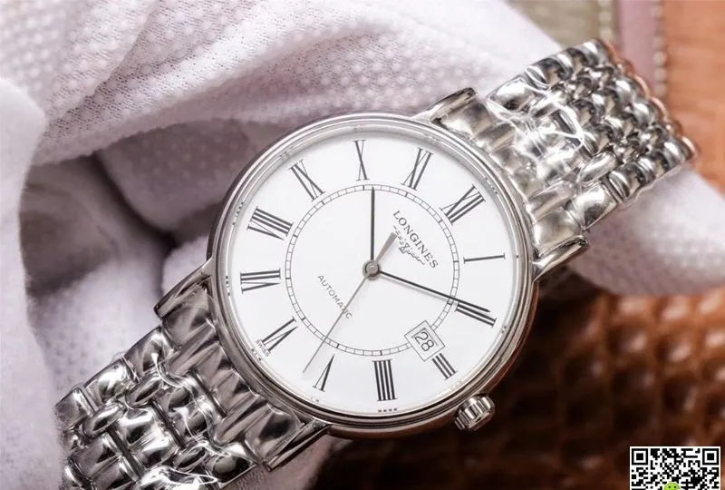 Longines Presence L4.921.4.11.6 RM Factory 1:1 Best Edition Replica Watch Silver Stainless Steel Strap